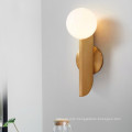 Unique design residential decoration soft lighting copper led wall light